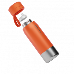 Butelka filtrująca wessper B2 Stainless Steel Actitex™ 0,7 l – pomarańczowa