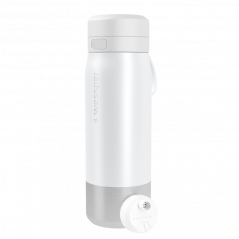 Butelka filtrująca wessper B2 Stainless Steel Actitex™ 0,7 l – biała