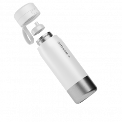 Butelka filtrująca wessper B2 Stainless Steel Actitex™ 0,7 l – biała