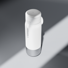Butelka filtrująca wessper B2 Stainless Steel Actitex™ 0,7 l – biała