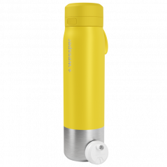 Butelka filtrująca wessper B2 Stainless Steel Actitex™ 1 l – żółta