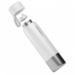 Butelka filtrująca wessper B2 Stainless Steel Actitex™ 1 l – biała