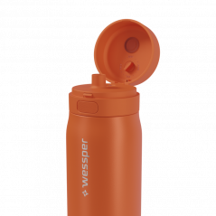 Butelka filtrująca wessper B2 Stainless Steel Actitex™ 1 l – pomarańczowa