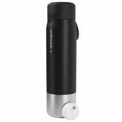 Butelka filtrująca wessper B2 Stainless Steel Actitex™ 1 l – czarna