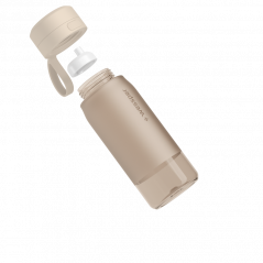 Butelka filtrująca Wessper B2 Tritan Actitex™ 0,5 l – Beżowa