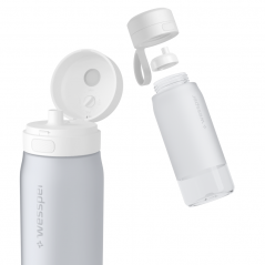 Butelka filtrująca Wessper B2 Tritan Actitex™ 0,5 l – Biała