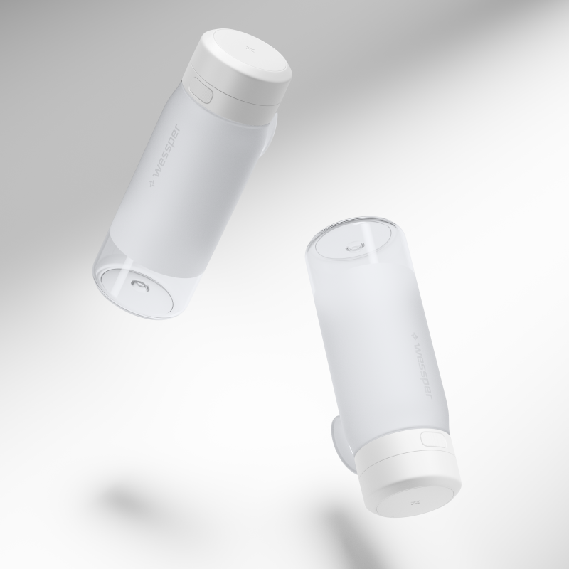 Butelka filtrująca Wessper B2 Tritan Actitex™ 0,5 l – Biała