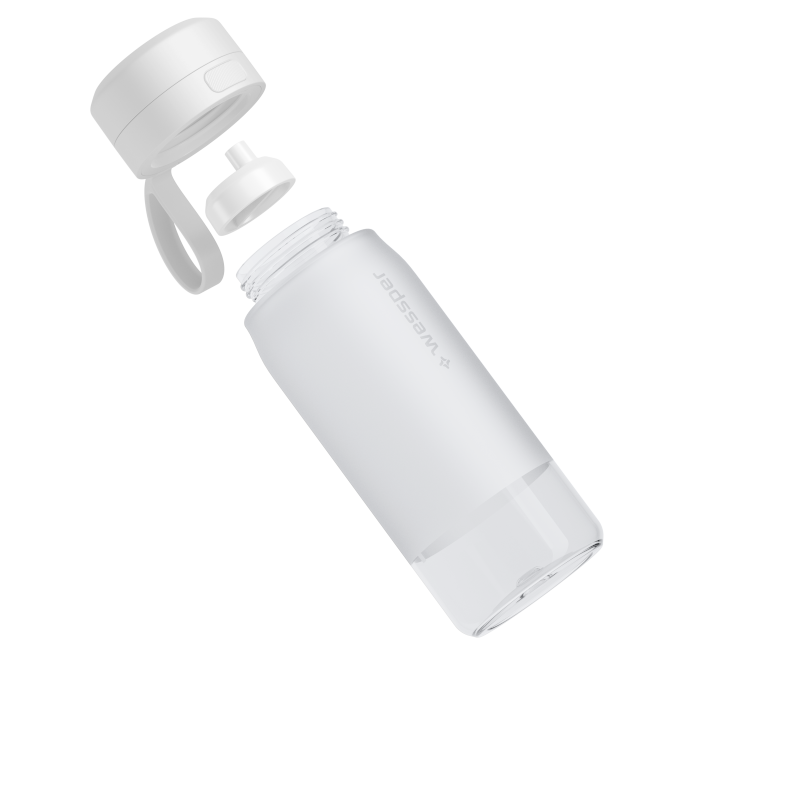 Butelka filtrująca Wessper B2 Tritan Actitex™ 0,5 l – Biała