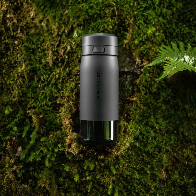 Butelka filtrująca Wessper B2 Tritan Actitex™ 0,5 l – Czarna