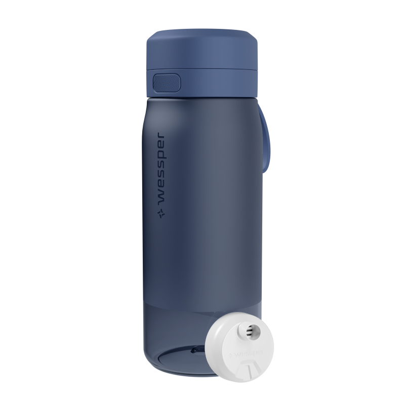 Butelka filtrująca Wessper B2 Tritan Actitex™ 0,5 l – Niebieska