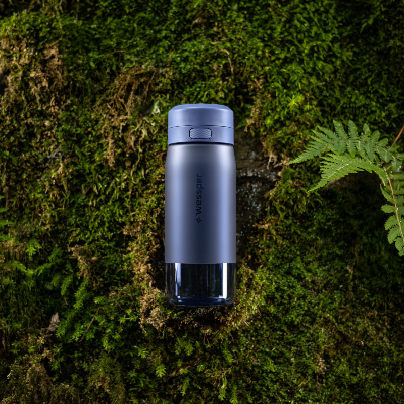Butelka filtrująca Wessper B2 Tritan Actitex™ 0,5 l – Niebieska
