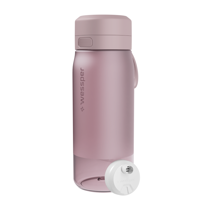 Butelka filtrująca Wessper B2 Tritan Actitex™ 0,5 l – Różowa