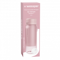 Butelka filtrująca Wessper B2 Tritan Actitex™ 0,7 l – Różowa