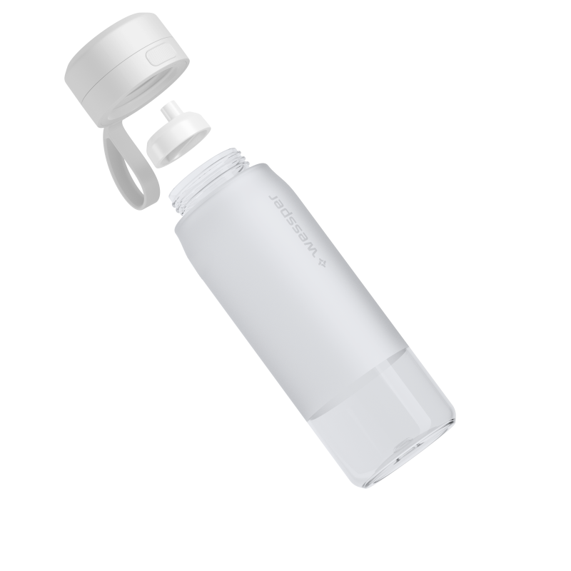 Butelka filtrująca Wessper B2 Tritan Actitex™ 0,7 l – Biała
