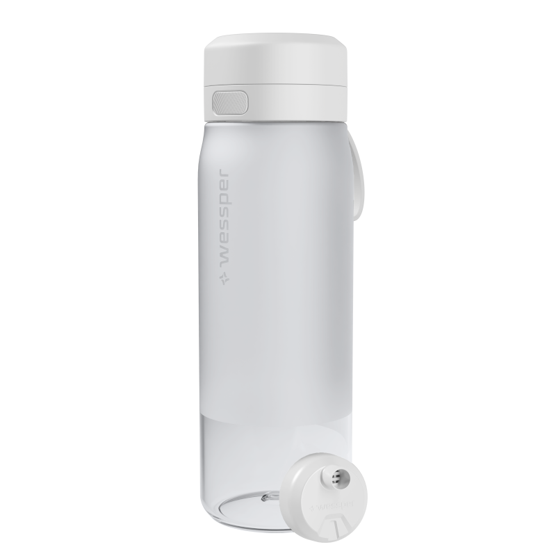 Butelka filtrująca Wessper B2 Tritan Actitex™ 0,7 l – Biała
