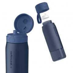 Butelka filtrująca Wessper B2 Tritan Actitex™ 0,7 l – Niebieska