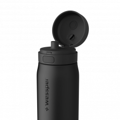 Butelka filtrująca Wessper B2 Tritan Actitex™ 0,7 l – Czarna