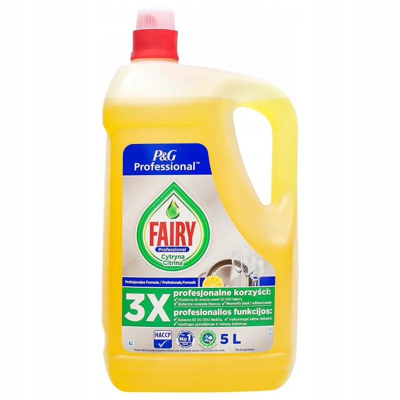 Fairy Professional Cytryna - płyn do mycia naczyń 5 l