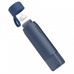 Butelka filtrująca Wessper B2 Tritan Actitex™ 1 l – Niebieska