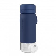 Butelka filtrująca Wessper B2 GLASS Actitex™ 0,5 l – Niebieska