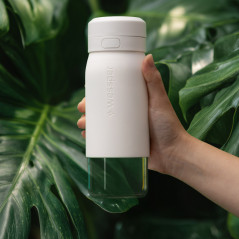 Butelka filtrująca Wessper B2 GLASS Actitex™ 0,5 l – Biała