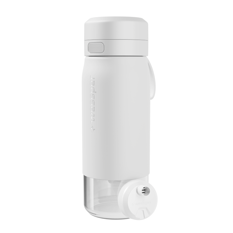 Butelka filtrująca Wessper B2 GLASS Actitex™ 0,5 l – Biała
