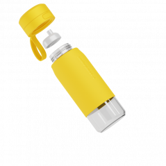 Butelka filtrująca Wessper B2 GLASS Actitex™ 0,5 l – Żółta