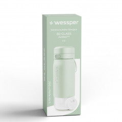 Butelka filtrująca Wessper B2 GLASS Actitex™ 0,5 l – Miętowa