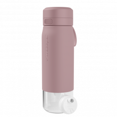 Butelka filtrująca Wessper B2 GLASS Actitex™ 0,7 l – Różowa