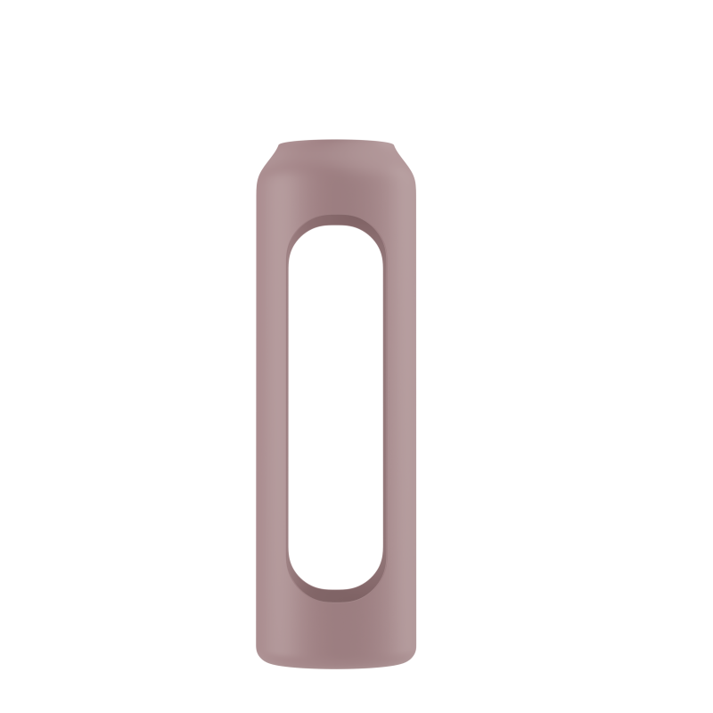 Szklana butelka na wodę 0,5 l Wessper B1 Borosilicate w zestawie z etui silikonowym Dusty Rose – szczelna, bez BPA, z miarką Szklana butelka na wodę 0,5 l Wessper B1 Borosilicate w zestawie z etui silikonowym Dusty Rose – szczelna, bez BPA, z miarką