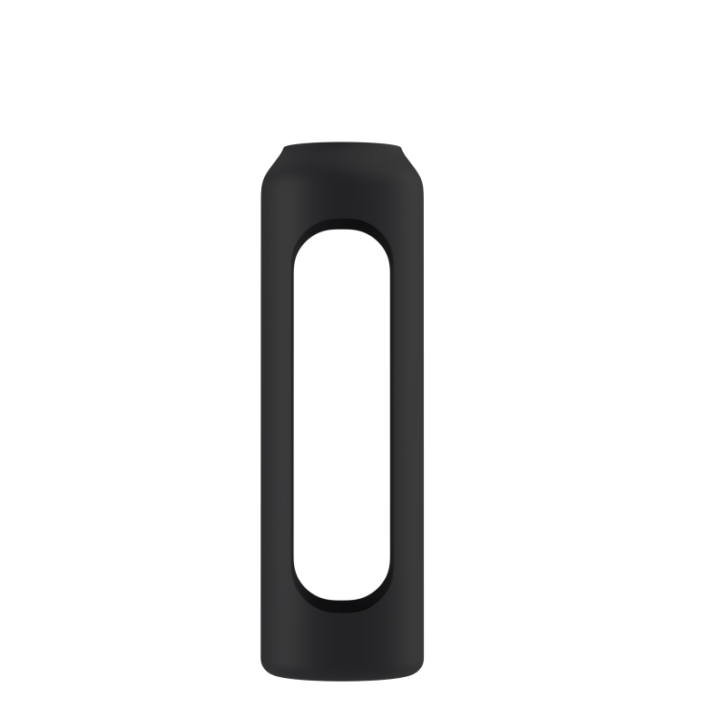Szklana butelka na wodę 0,5 l Wessper B1 Borosilicate w zestawie z etui silikonowym Black – szczelna, bez BPA, z miarką Szklana butelka na wodę 0,5 l Wessper B1 Borosilicate w zestawie z etui silikonowym Black – szczelna, bez BPA, z miarką