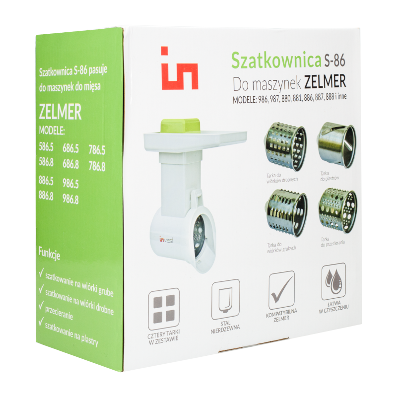 Szatkownica kompatybilna z maszynkami Zelmer 586.5, 687.5, 986.86 Szatkownica kompatybilna z maszynkami Zelmer 586.5, 687.5, 986.86