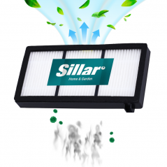 Filtr HEPA Sillar kompatybilny z robotami sprzątającymi iRobot Roomba serii 800 900