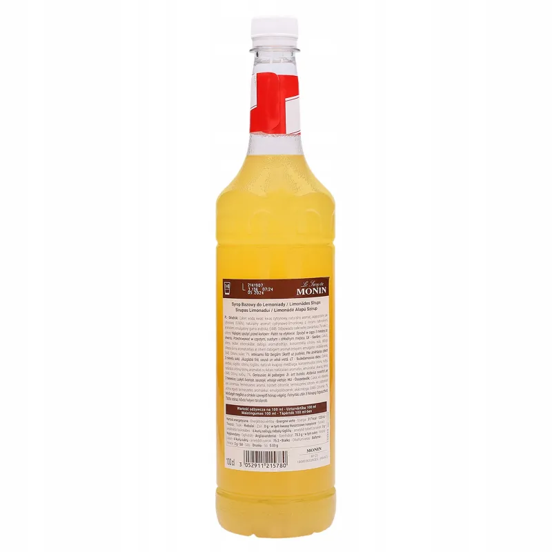 Syrop Monin Cloudy Lemonade baza do lemoniady 1000 ml