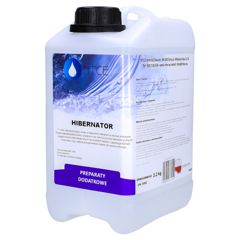 Hibernator środek zabezpieczający wodę w basenach odkrytych 3,2 kg