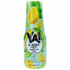 Syrop (koncentrat) Ya&Soda Cytryna, Limetka i Kiwi Light do saturatora 500 ml