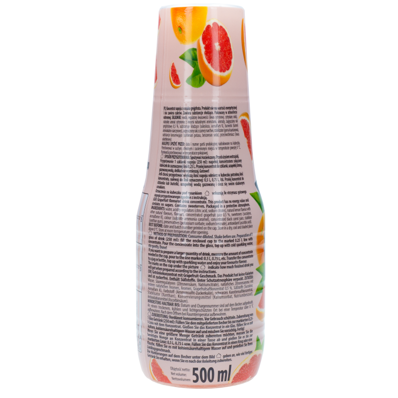 Syrop (koncentrat) Ya&Soda Grejpfruta Light do saturatora 500 ml