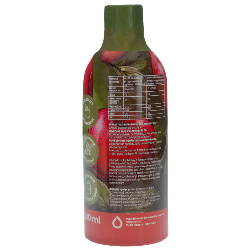 Syrop (koncentrat) Jabłko i Mięta do saturatora Dafi Pushair 500 ml Syrop (koncentrat) Jabłko i Mięta do saturatora Dafi Pushair 500 ml