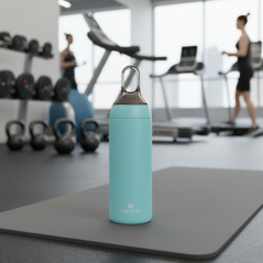 Butelka termiczna Santeco Yoga miętowa 500 ml