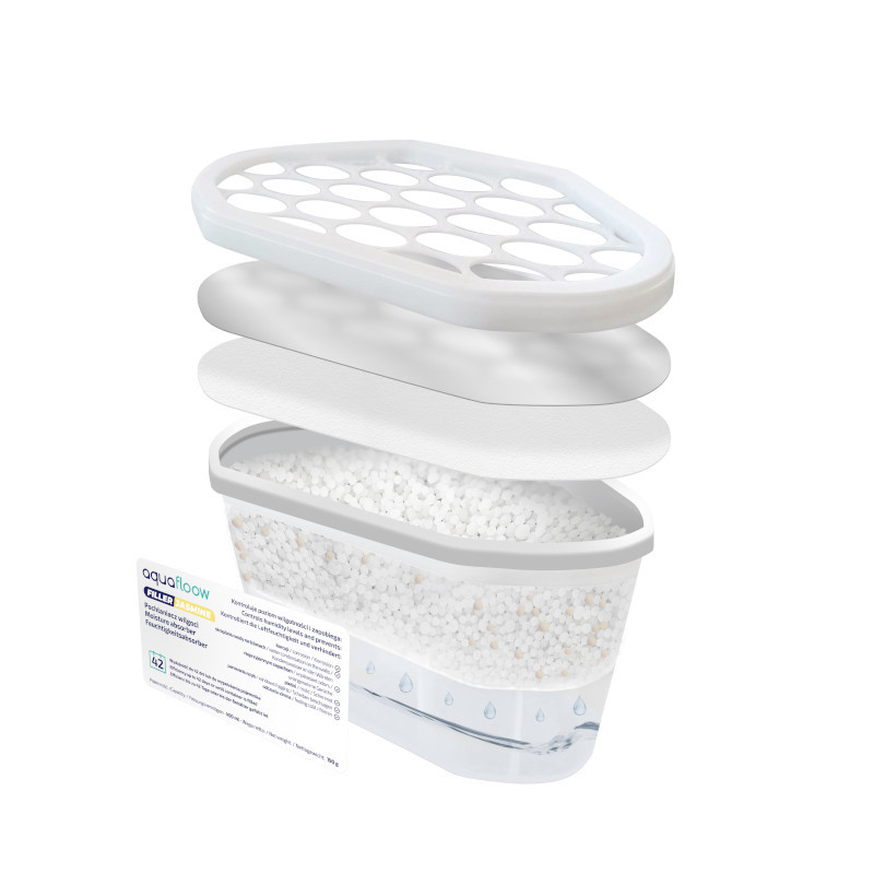 Pochłaniacze wilgoci Aquafloow Filler Jasmine o zapachu jaśminu 8x400ml Pochłaniacze wilgoci Aquafloow Filler Jasmine o zapachu jaśminu 8x400ml