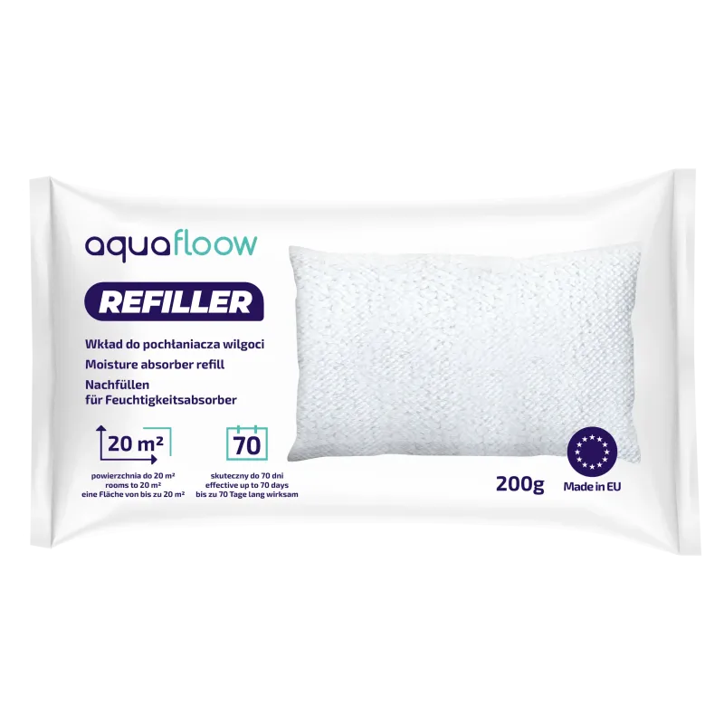 Wkłady do pochłaniacza wilgoci Aquafloow Refiller 15x200g Wkłady do pochłaniacza wilgoci Aquafloow Refiller 15x200g