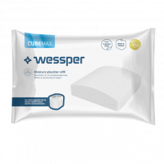 Pochłaniacz wilgoci Wessper P2 Humifill biały + tabletka Wessper CubeMax 250 g