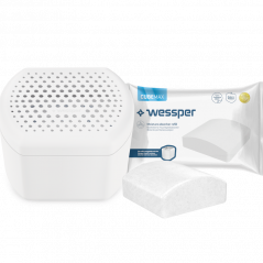 Pochłaniacz wilgoci Wessper P2 Humifill biały + tabletka Wessper CubeMax 250 g