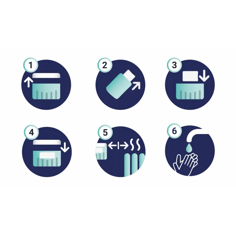 Wkłady do pochłaniacza wilgoci AquaFloow Refiller 10x500g Wkłady do pochłaniacza wilgoci AquaFloow Refiller 10x500g