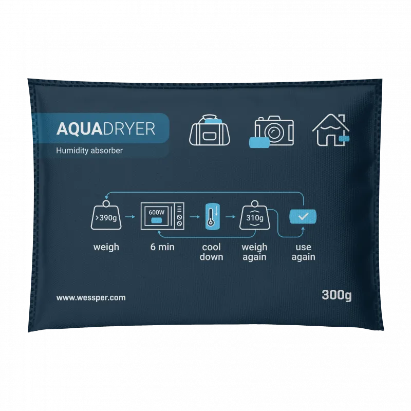 Pochłaniacz wilgoci Wessper AquaDryer do samochodu 3x300 g
