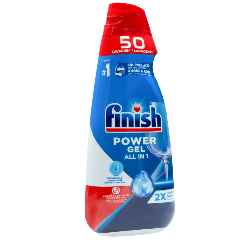 Finish All-in-1 Max Power Gel - żel do mycia naczyń w zmywarce 1000 ml