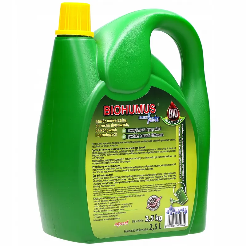 Nawóz uniwersalny Biohumus Super Forte Agrecol 2,5 l