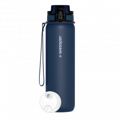 Butelka filtrująca Wessper B4 500 ml Tritan BPA Free niebieska – bidon z filtrem do wody