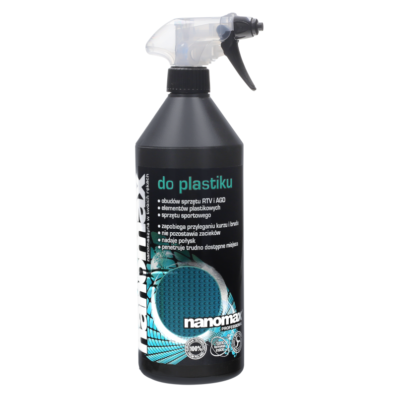 Płyn do czyszczenia plastiku Nanomax 1000 ml