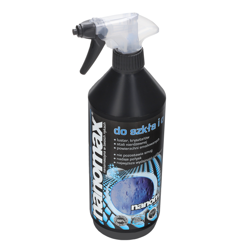Płyn do czyszczenia szkła i okien Nanomax 1000 ml
